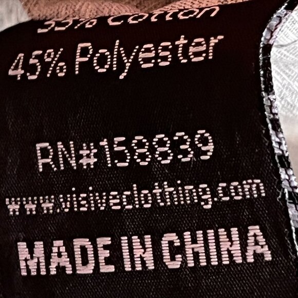 Visive Shirt Mens 3XL Gray Zebra All Over Print Button Down Short Sleeve - Picture 10 of 11